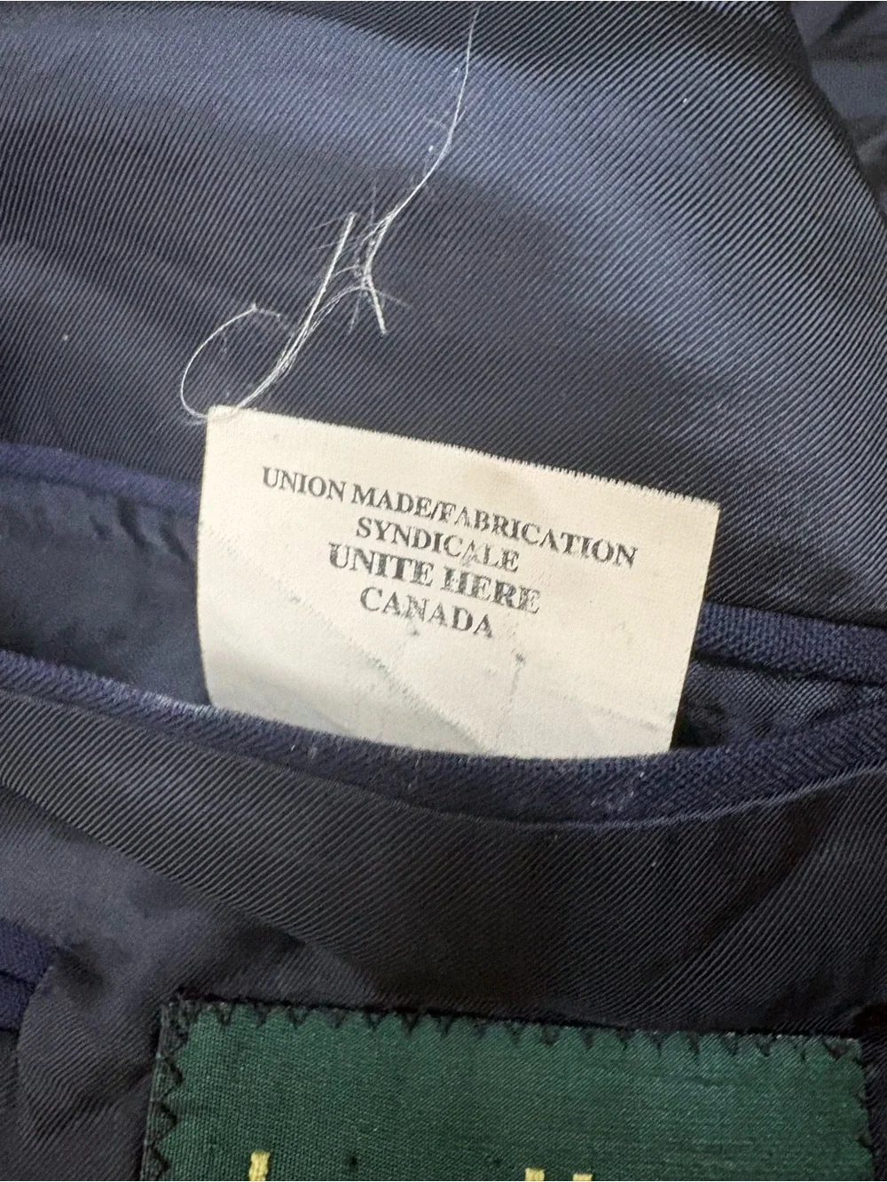 Loro Piana Navy Blazer with Gold Buttons